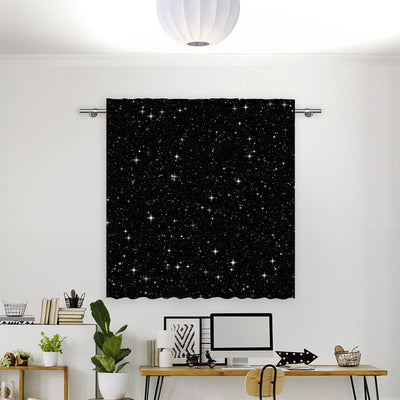 Vorhang Motiv Sterne Nachthimmel