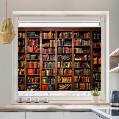 Wabenplissee Motiv Altes Beucherregal