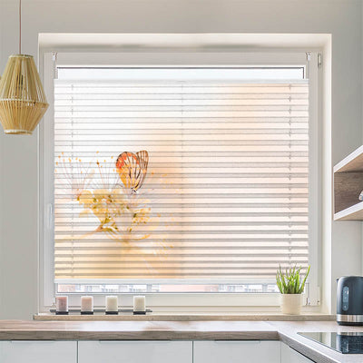 Wabenplissee Motiv Schmetterling auf Bleute