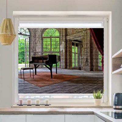 Wabenplissee Motiv Lost Place Verlassene Heilstaette