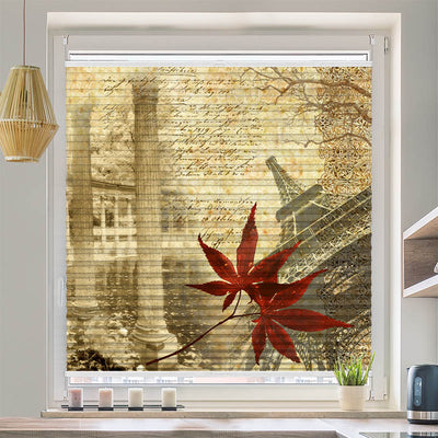 Wabenplissee Motiv Paris Vintage Memories