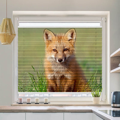 Wabenplissee Motiv Eulen