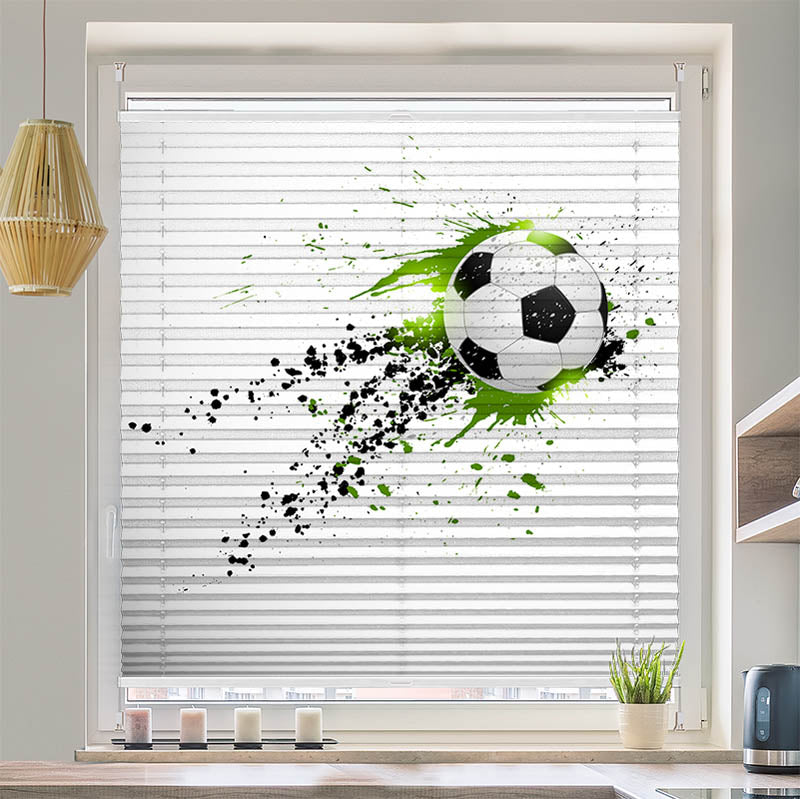 Wabenplissee Motiv "Soccer"