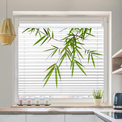 Wabenplissee Motiv Bambus von Oben