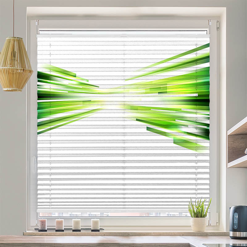 Wabenplissee Motiv "Grafik Futuristisch"