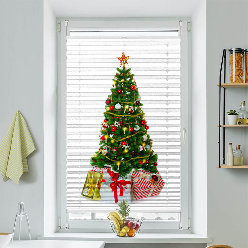 Wabenplissee Motiv Weihnachtsbaum