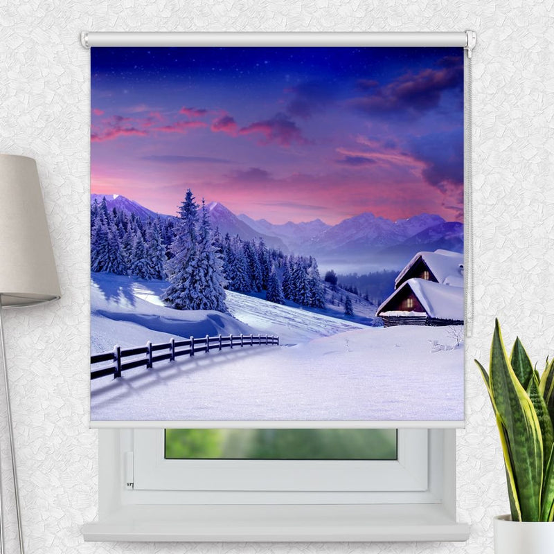 Fotorollo 'Winterlandschaft Winterlandschaft' - La-Melle
