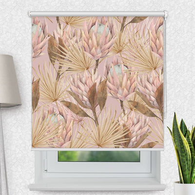 Fotorollo 'Palmenblaetter Wasserfarben' - La-Melle