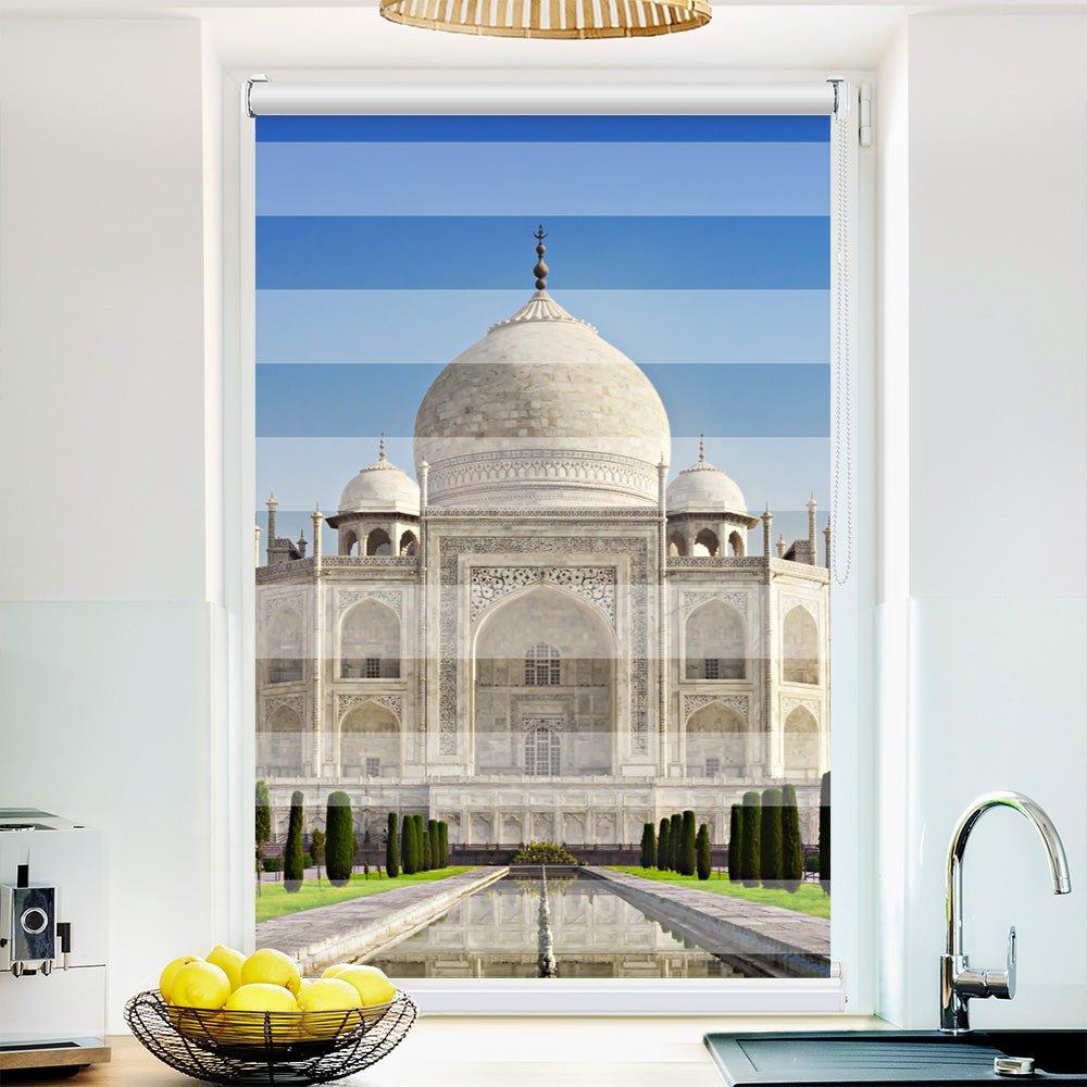 Klemmfix Doppelrollo Motiv "Taj Mahal"