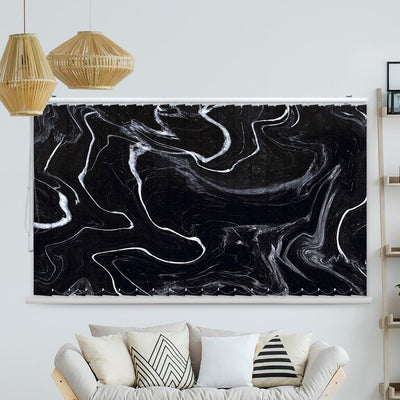 Lamellenvorhang Motiv Marmor acryl luxus