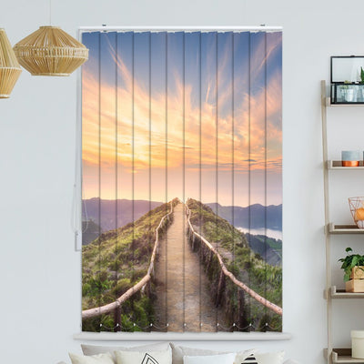 Lamellenvorhang Motiv Azoren Portugal Berge