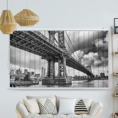 Lamellenvorhang Motiv Brookyln Bridge Manhatten