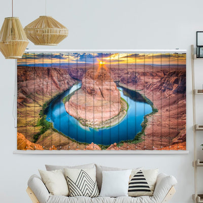 Lamellenvorhang Motiv Horseshoe Grand Canyon