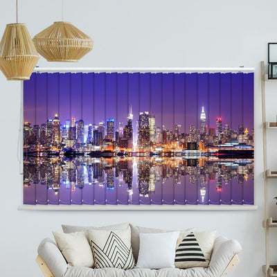Lamellenvorhang Motiv New York Manhatten Skyline