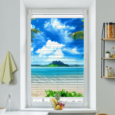 Plissee MotivBora Bora Insel - La-Melle