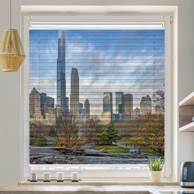 Wabenplissee Motiv Central Park New York Manhatten - La-Melle