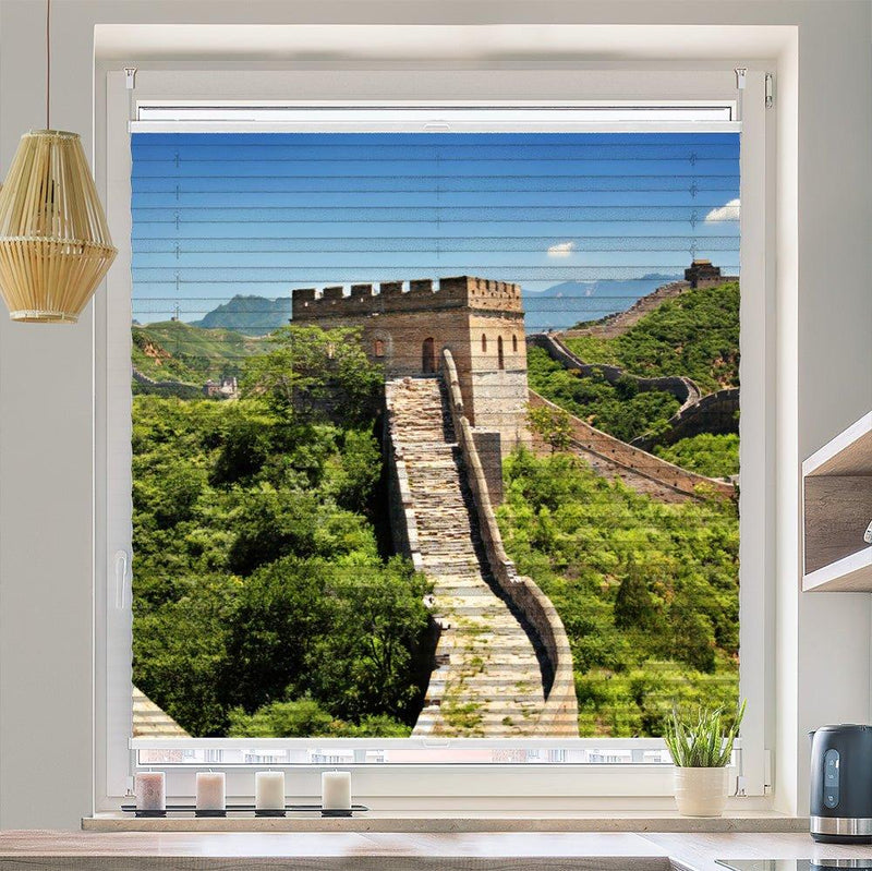 Plissee Motiv "China Grosse"