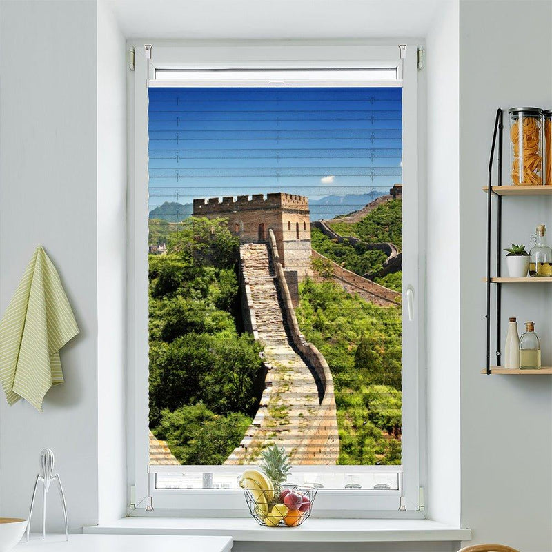 Plissee Motiv "China Grosse"