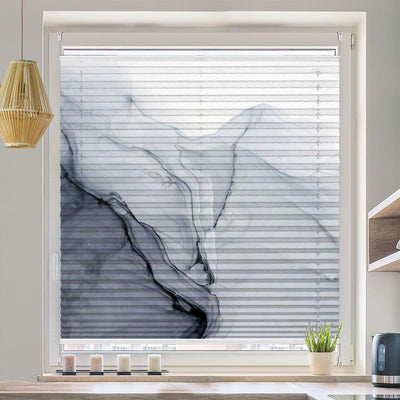 Plissee Motiv Fluid Öl Malerei