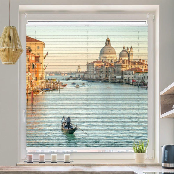 Wabenplissee Motiv "Venedig Canale Grande"
