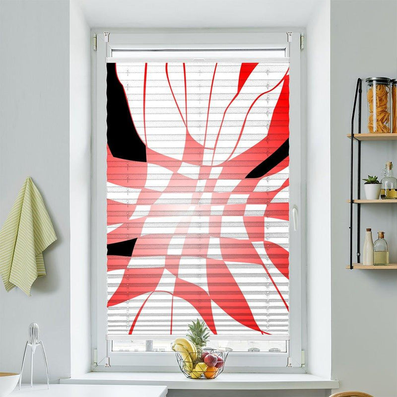 Plissee Motiv "Abstrakte Linien"