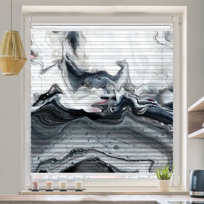 Wabenplissee Motiv Luxus Fluid - La-Melle