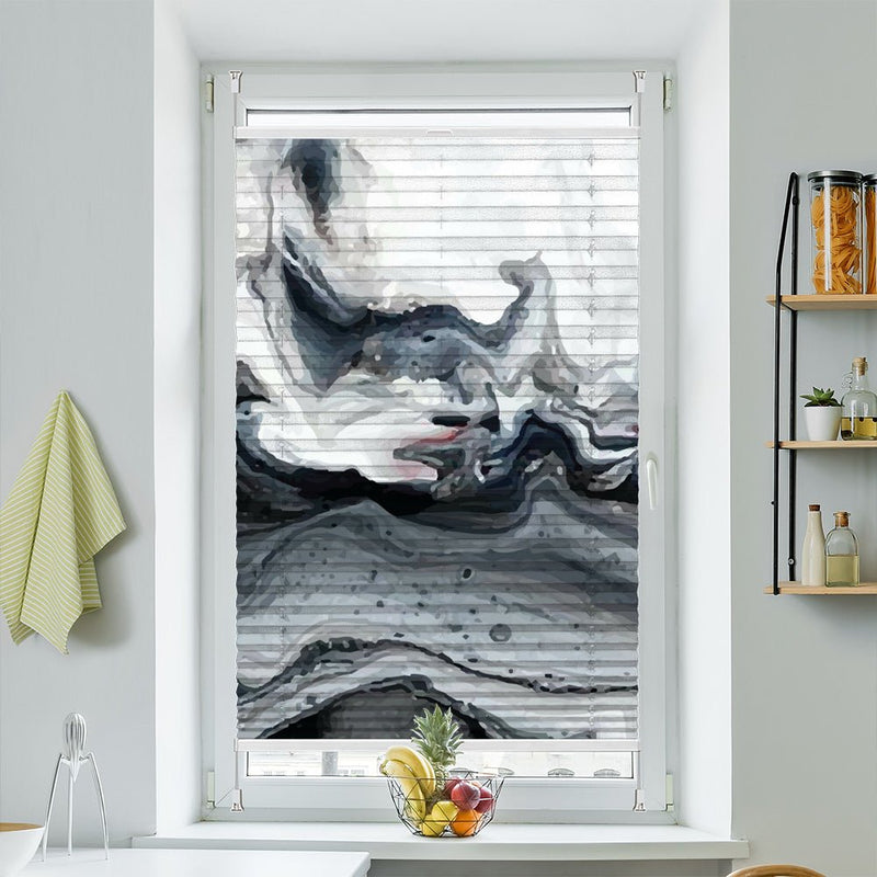 Wabenplissee Motiv "Luxus Fluid" - La-Melle