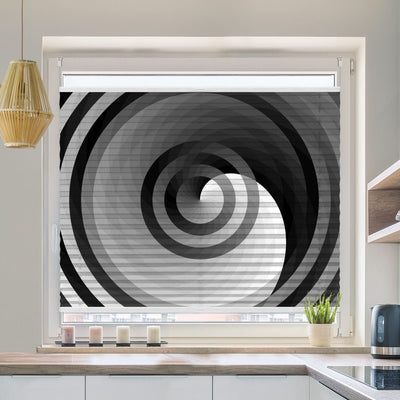 Wabenplissee Motiv 'Abstrakter Hintergrund Panorama' - La-Melle