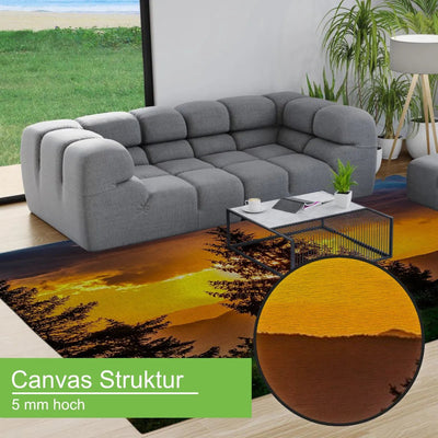 Fototeppich Canvas - La-Melle