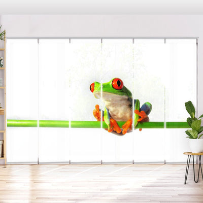 Schiebegardine Motiv Frosch - La-Melle