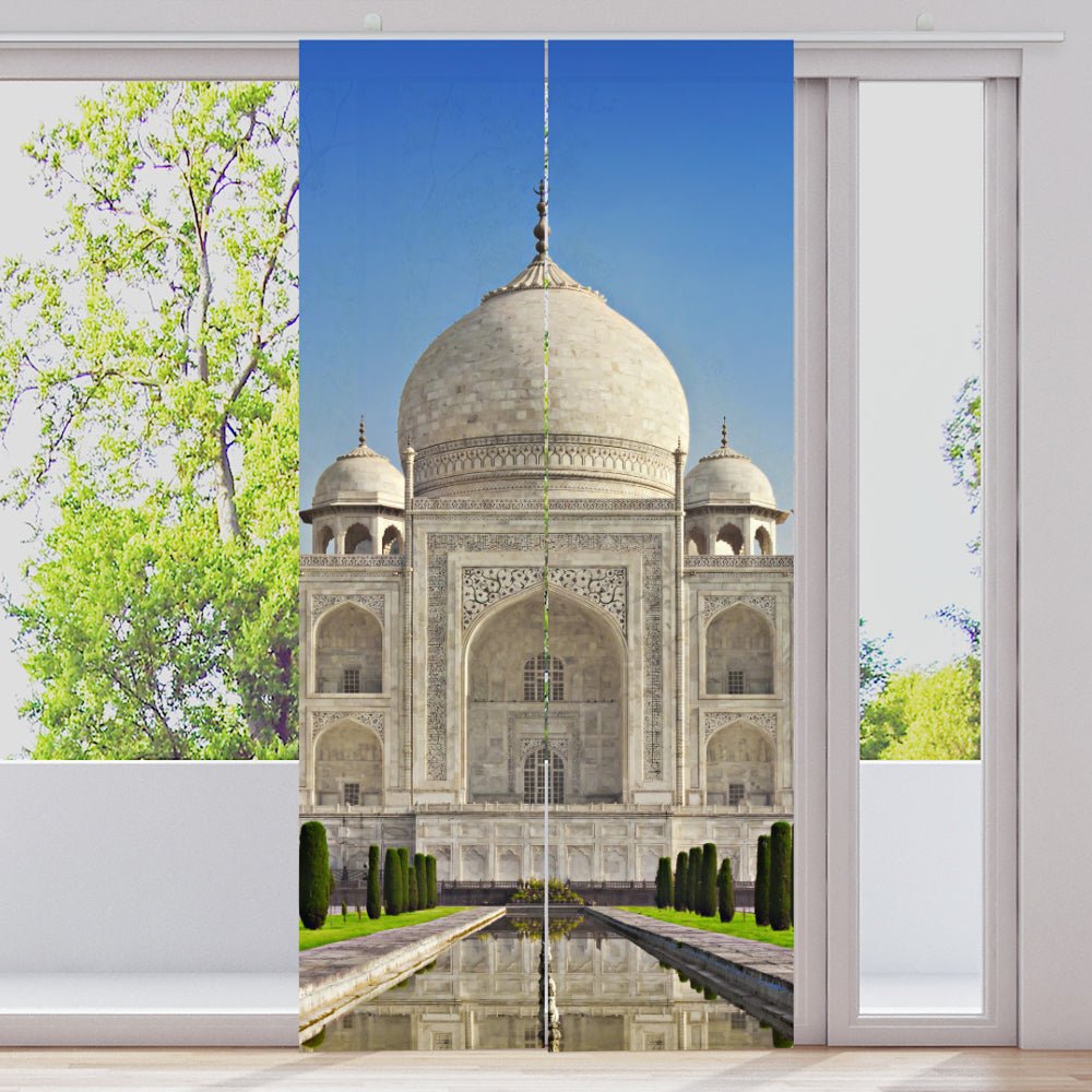 Schiebegardine Motiv "Taj Mahal Indien" - La-Melle