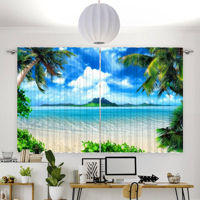 Vorhang Motiv Bora Bora Südsee - La-Melle