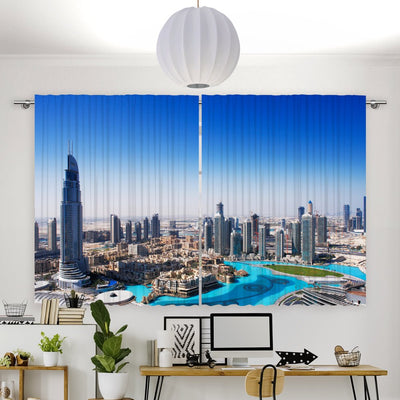 Vorhang Motiv Dubai Skyline - La-Melle