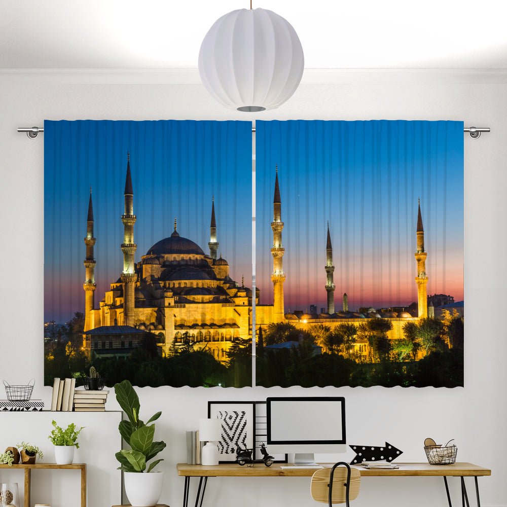 Vorhang Motiv "Istanbul blaue Moschee" - La-Melle