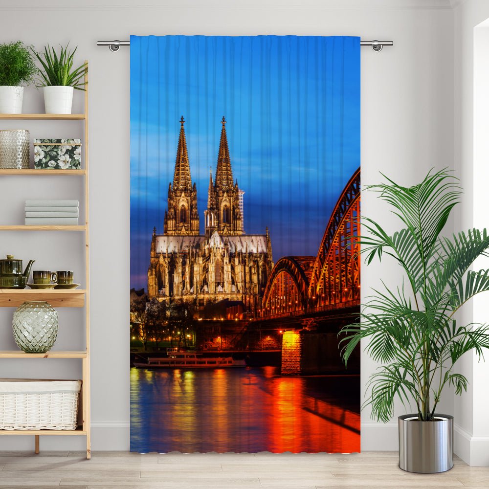 Vorhang Motiv "Kölner Dom" - La-Melle